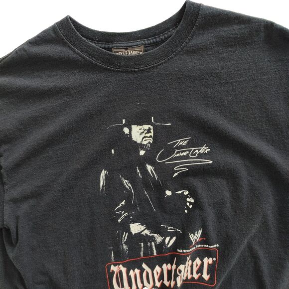 Vintage The Undertaker WWE T-Shirt Black Size Medium Steve & Barrys - Picture 2 of 7